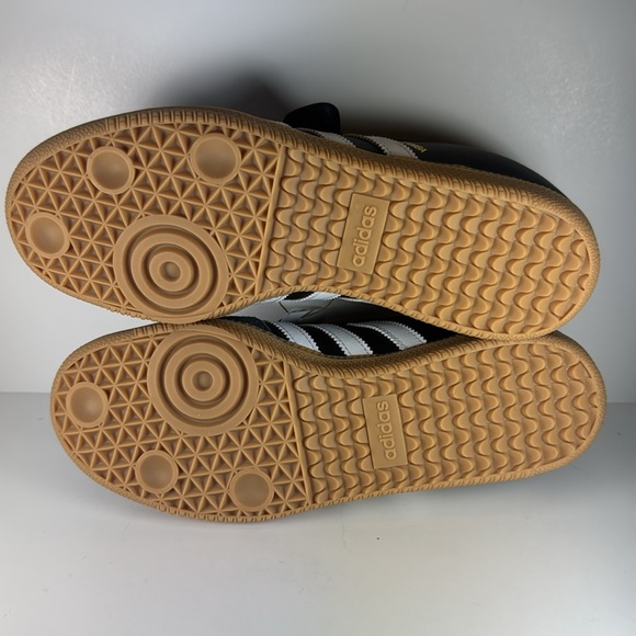 Adidas Samba Black White Velcro Women’s Size 8 Sneakers Mary Jane Shoes - Picture 9 of 12